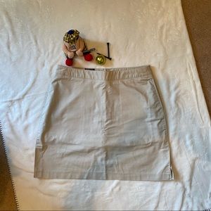 Adidas khaki skort size 8